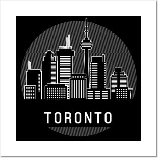 Toronto Ontario Canada Skyline Posters and Art